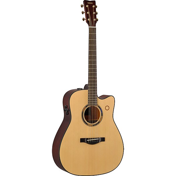 Yamaha TAG3 C TransAcoustic Dreadnought Cutaway Acoustic-Electric Guitar Natural