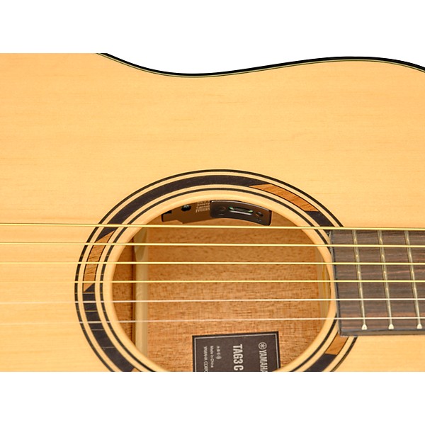 Yamaha TAG3 C TransAcoustic Dreadnought Cutaway Acoustic-Electric Guitar Natural