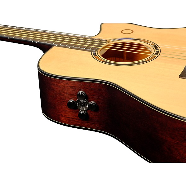 Yamaha TAG3 C TransAcoustic Dreadnought Cutaway Acoustic-Electric Guitar Natural