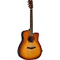 Yamaha TAG3 C TransAcoustic Dreadnought Cutaway Acoustic-Electric Guitar Sand Burst