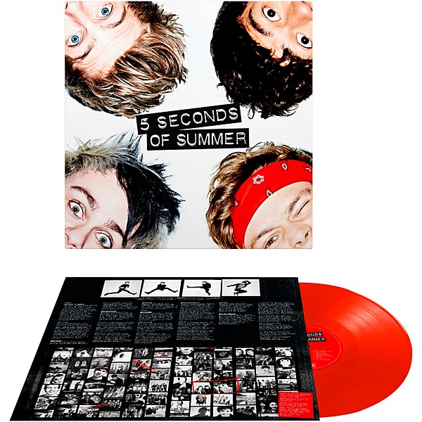 5 Seconds Of Summer - 5 Seconds Of Summer 10th Anniversary Edition (Red) [LP]