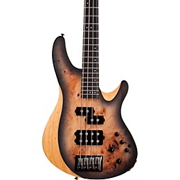 Schecter Guitar Research Reaper-4 Electric Bass Guitar Satin Charcoal Burst