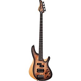 Schecter Guitar Research Reaper-4 Electric Bass Guitar Satin Charcoal Burst