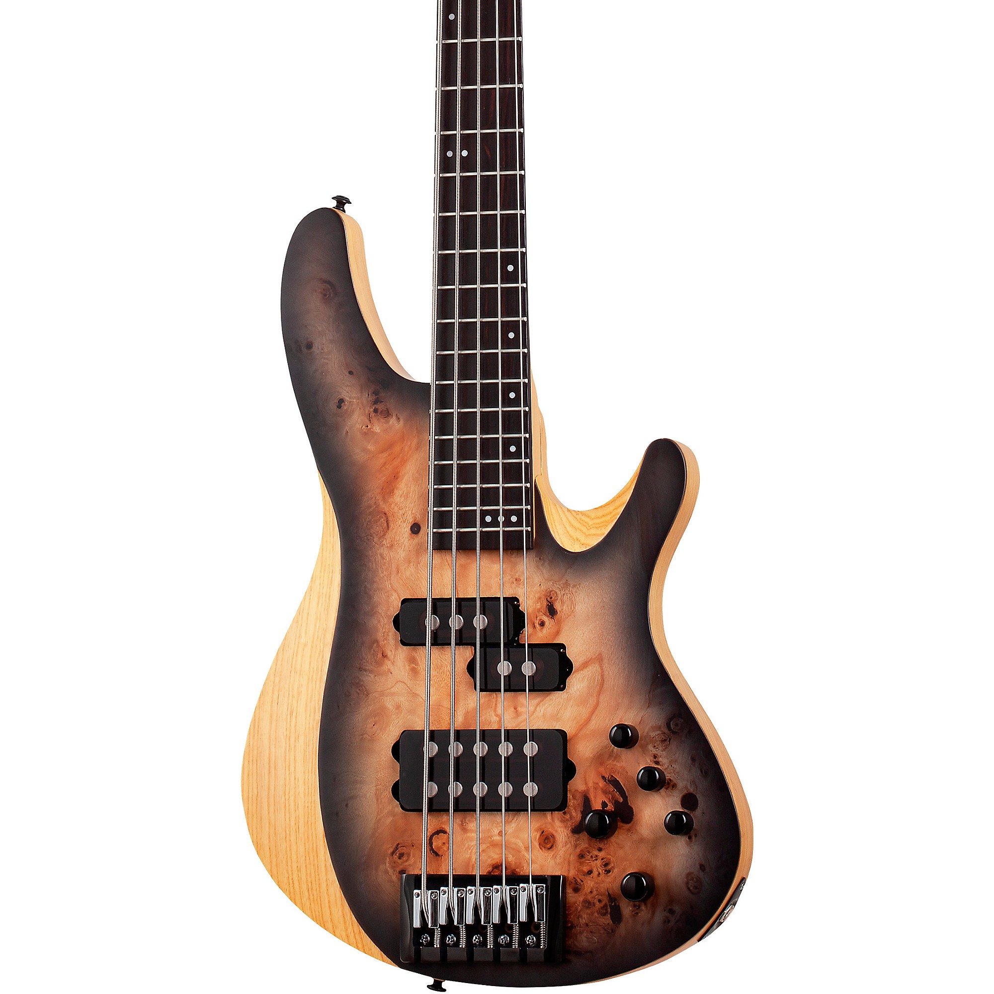 Schecter Reaper-5 5-String Electric Bass Guitar - Satin Charcoal