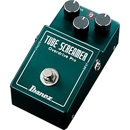 Ibanez TS808HW Hand Wired Tube Screamer Version 2 Overdrive Effects Pedal Sparkle Green