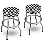 Perri's Perri's 24" Black and White Checkered Bar Stool 2-Pack thumbnail