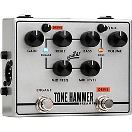 Aguilar Tonehammer V2 Preamp Bass Effects Pedal Silver