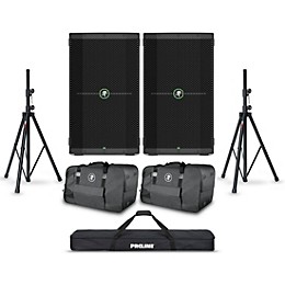 Mackie Thump210 10" Powered Speaker Pair With Bags and Stands