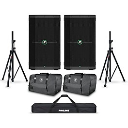 Mackie Thump210XT 10" Powered Speaker Pair With Bags and Stands