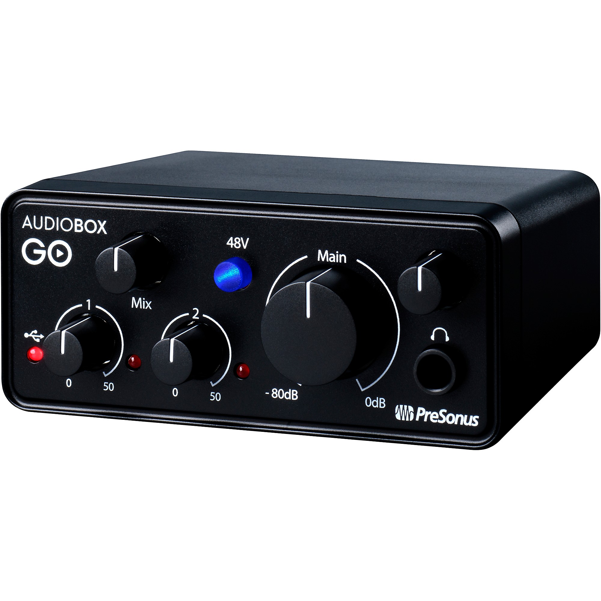 PreSonus AudioBox GO Creator Recording Bundle With Fender Studio