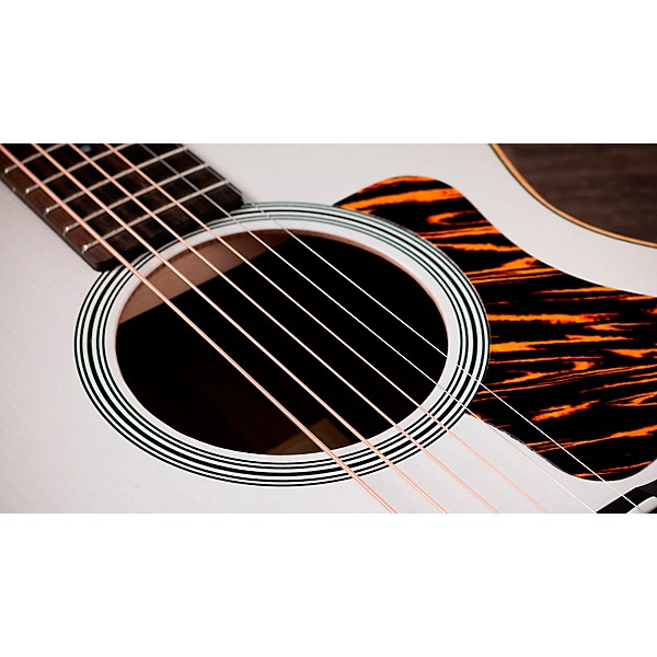 Taylor GS Mini-e Special-Edition Acoustic-Electric Guitar Transparent White