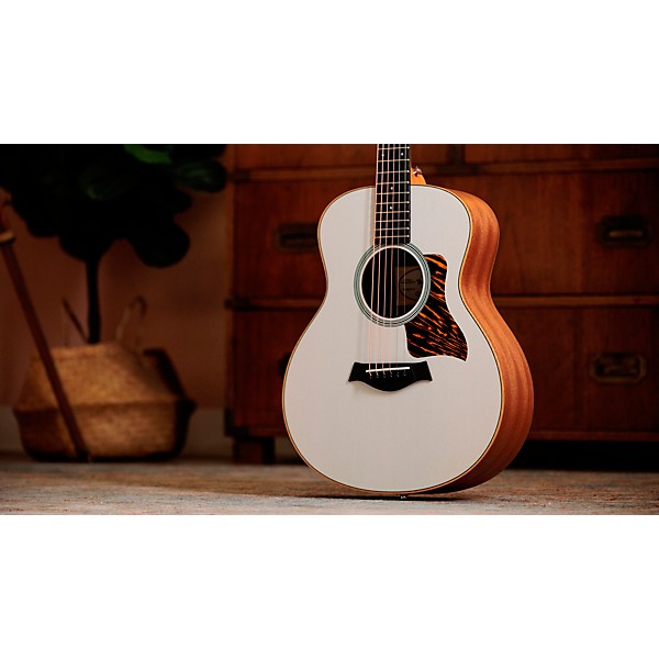 Taylor GS Mini-e Special-Edition Acoustic-Electric Guitar Transparent White