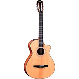 Taylor 112ce-N Grand Concert Nylon-String Acoustic-Electric Guitar Natural