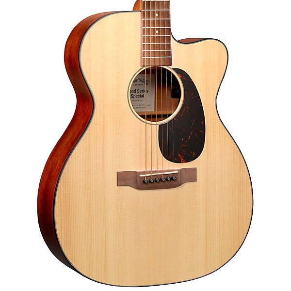 Martin OMC-10E Road Series Special-Edition Orchestra Acoustic-Electric Guitar Natural