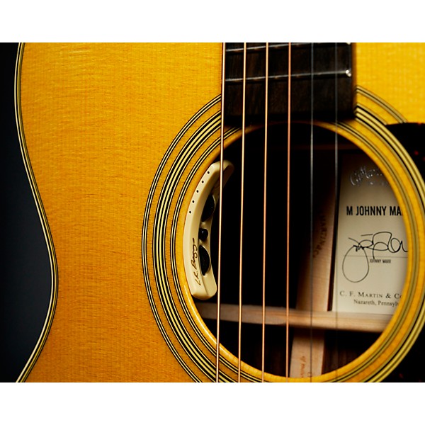 Martin M-6 Johnny Marr Signature Limited-Edition Grand Auditorium Acoustic-Electric Guitar Natural