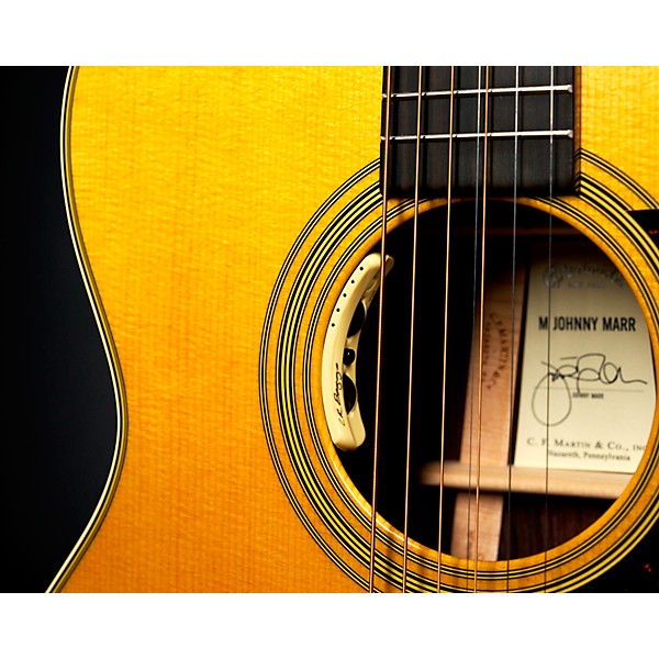 Martin M-7 Johnny Marr Signature Limited-Edition 7-String Grand Auditorium Acoustic-Electric Guitar Natural