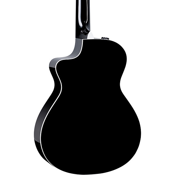 Taylor 212ce-N Plus Limited-Edition Grand Concert Nylon-String Acoustic-Electric Guitar Black