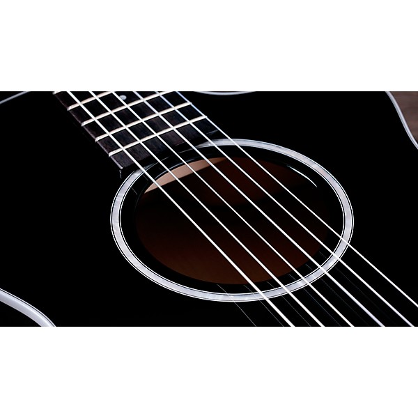 Taylor 212ce-N Plus Limited-Edition Grand Concert Nylon-String Acoustic-Electric Guitar Black