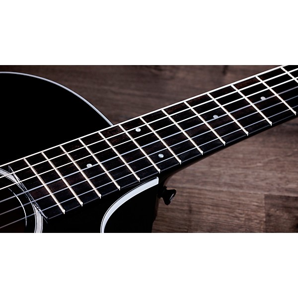 Taylor 212ce-N Plus Limited-Edition Grand Concert Nylon-String Acoustic-Electric Guitar Black