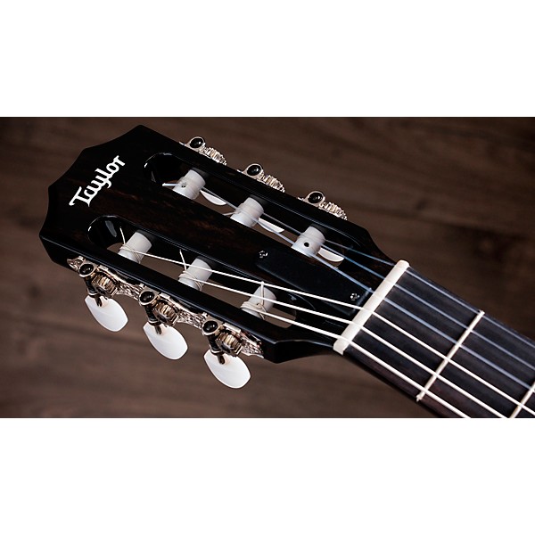 Taylor 212ce-N Plus Limited-Edition Grand Concert Nylon-String Acoustic-Electric Guitar Black