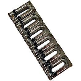 AxLabs String Surfer Brass ... AxLabs String Surfer Brass Roller Saddles for Strat Style Bridges Black Nickel Wide 2-7/32 in.