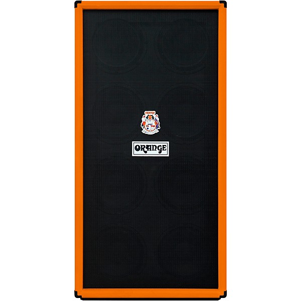 Orange Amplifiers OBC810C 1200W 8x10 Bass Speaker Cabinet Orange