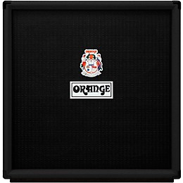 Orange Amplifiers OBC410HC 600W 4x10 Bass Speaker Cabinet Black