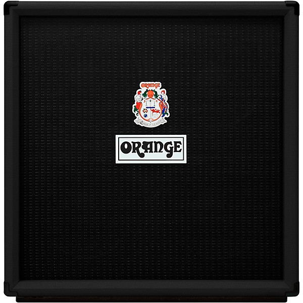 Orange Amplifiers OBC410HC 600W 4x10 Bass Speaker Cabinet Black