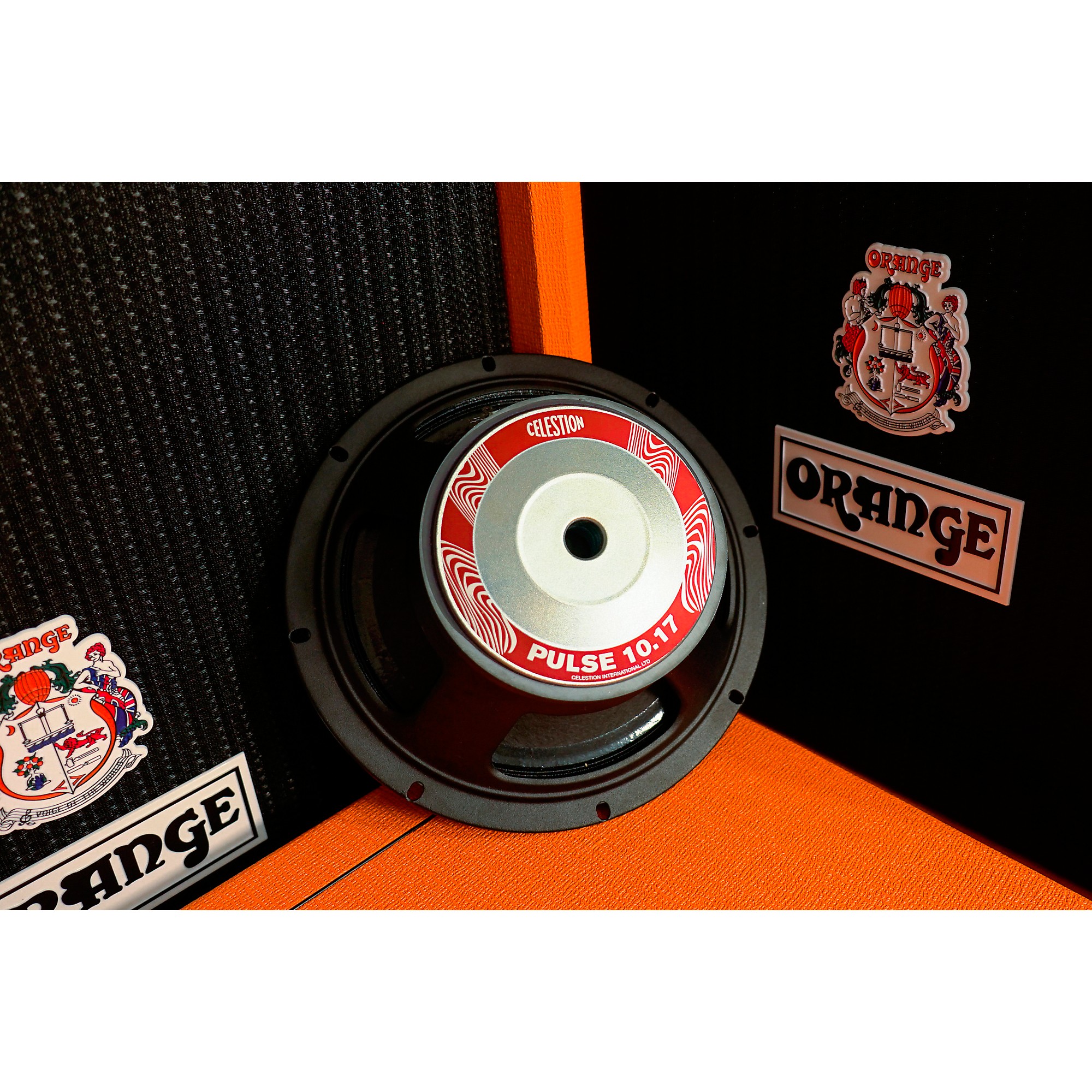 Orange Amplifiers OBC410HC 600W 4x10 Bass Speaker Cabinet Orange