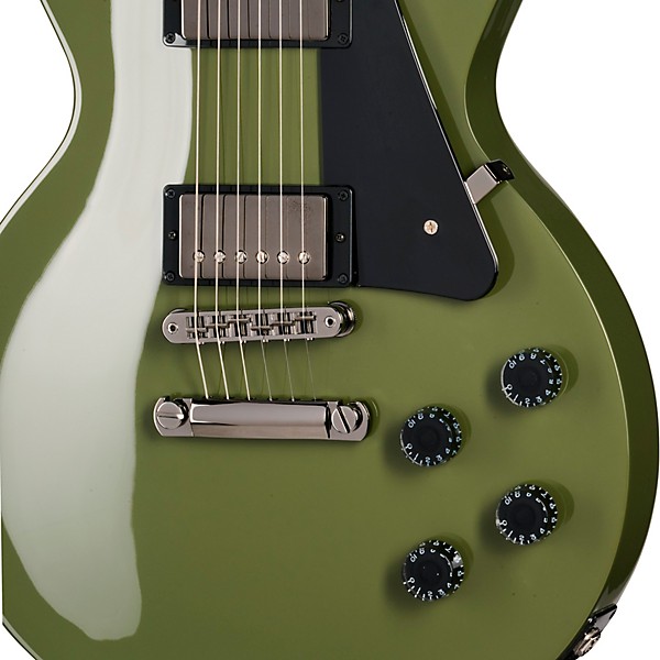 Gibson Les Paul Studio Dark Guitar Center-Exclusive Electric Guitar Olive Drab
