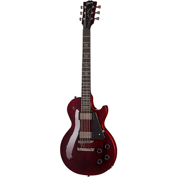 Gibson Les Paul Studio Dark Limited-Edition Electric Guitar Wine Red