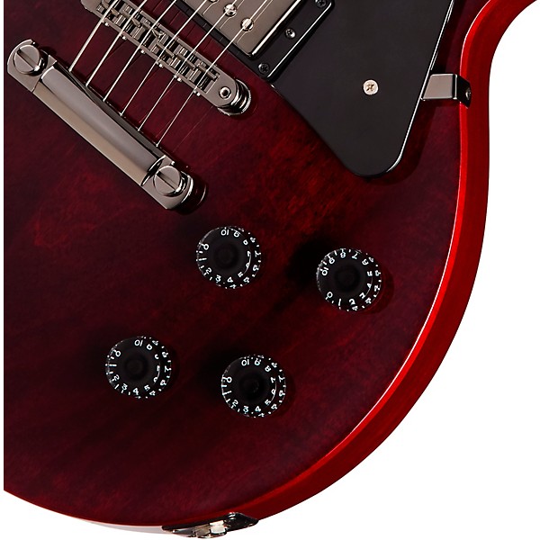 Gibson Les Paul Studio Dark Limited-Edition Electric Guitar Wine Red