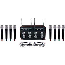 VocoPro 8 Channel Wireless Handheld Mic-In-Bag Package