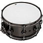 DW Collector's Series Satin Black Over Brass Snare Drum With Satin Chrome Hardware 14 x 6.5 in.