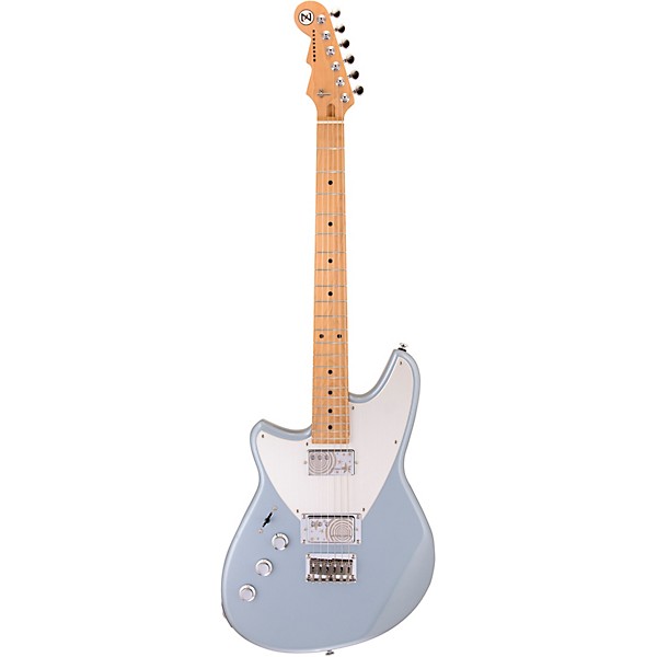 Reverend Billy Corgan Signature Z-One Left-Handed Electric Guitar Metallic Silver Freeze