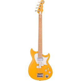 Reverend Mike Watt Signature Wattplower MKII 4-String Bass Guitar Watt Yellow