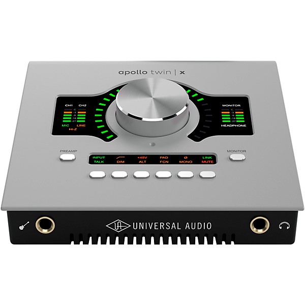 Universal Audio Apollo Twin X QUAD 10x6 Gen 2 Thunderbolt 3 Audio Interface Studio