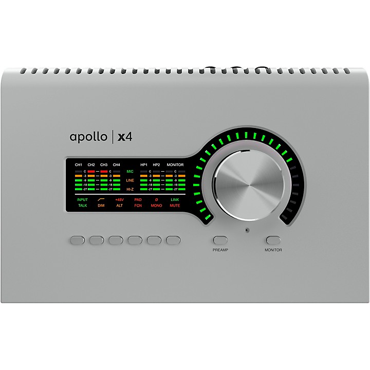 Universal Audio Apollo x4 Gen 2 12x18 Thunderbolt 3 Audio
