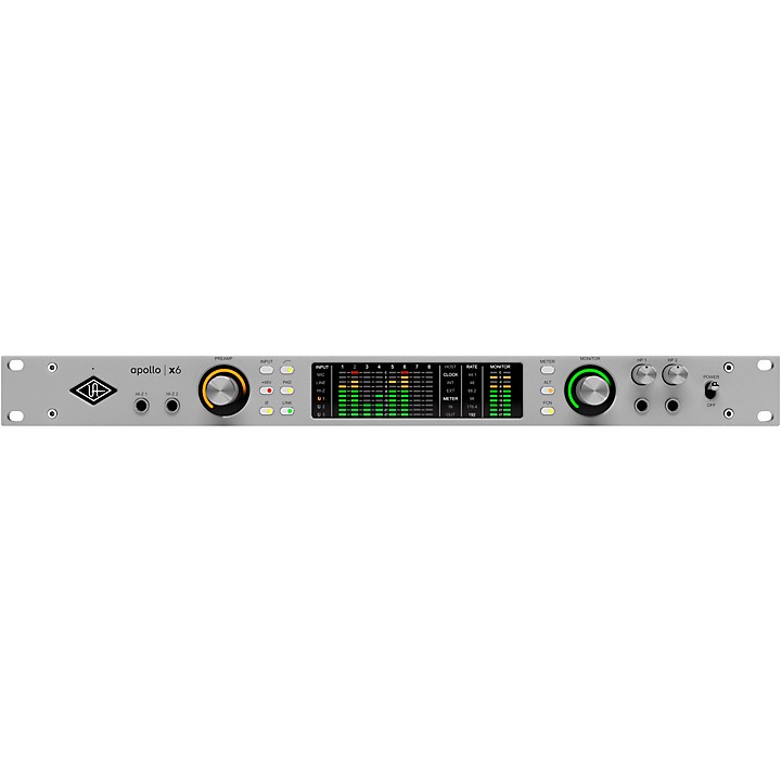 Universal Audio Apollo x6 Gen 2 16x22 Thunderbolt 3 Audio Interface Studio  | Guitar Center