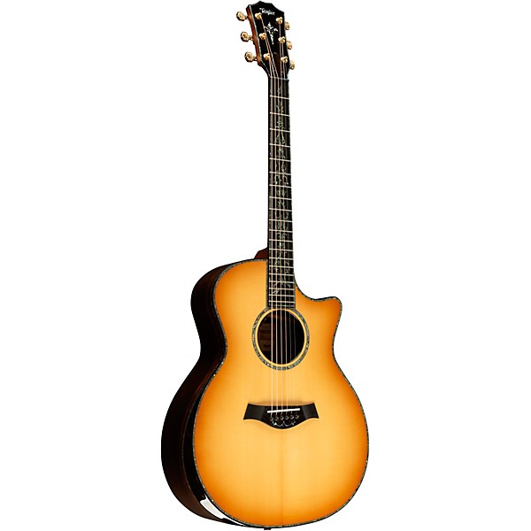 Taylor PS14c Brazilian Rosewood 50th Anniversary Limited-Edition Grand Auditorium Acoustic-Electric Guitar Honey Sunburst