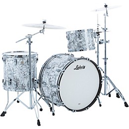 Ludwig Classic Maple 3-Piece Pro Beat Shell Pack With 24" Bass Drum White Mosaic