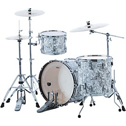 Ludwig Classic Maple 3-Piece Fab Shell Pack With 22" Bass Drum White Mosaic