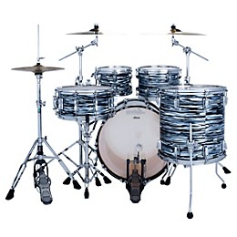 Ludwig Classic Maple Studio 4-Piece Drum Shell Pack - Black Oyster