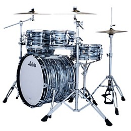 Ludwig Classic Maple Studio 4-Piece Drum Shell Pack - Black Oyster