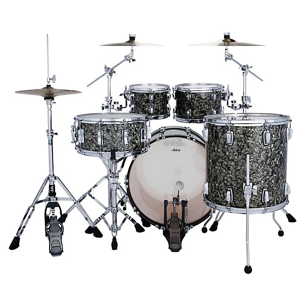 Ludwig Classic Maple Studio 4-Piece Drum Shell Pack - Moss Green Pearl