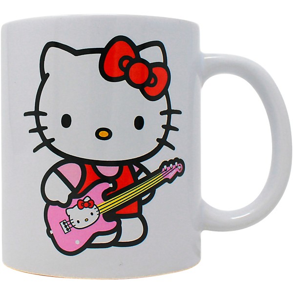 Fender Hello Kitty Ceramic Mug - White