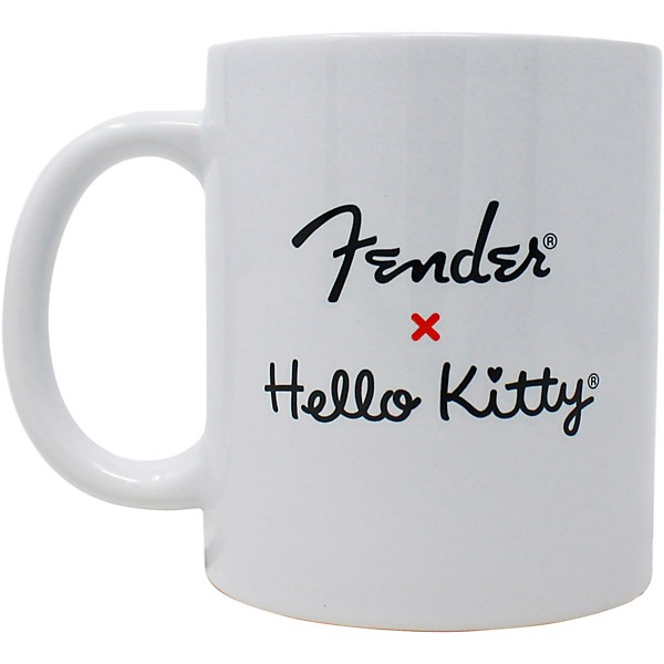 Fender Hello Kitty Ceramic Mug - White