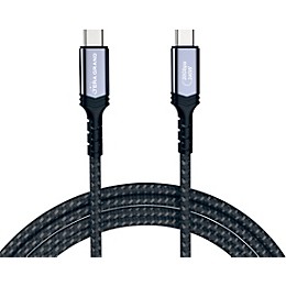 Tera Grand USB4 USB-C to C Gen 2x2 20Gbps 240W Braided Cable 6 ft. Black