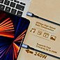 Tera Grand USB4 USB-C to C Gen 2x2 20Gbps 240W Braided Cable 6 ft. Black
