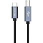 Tera Grand USB 2.0 USB-C to USB-B MIDI and Printer Cable 10 ft. Black